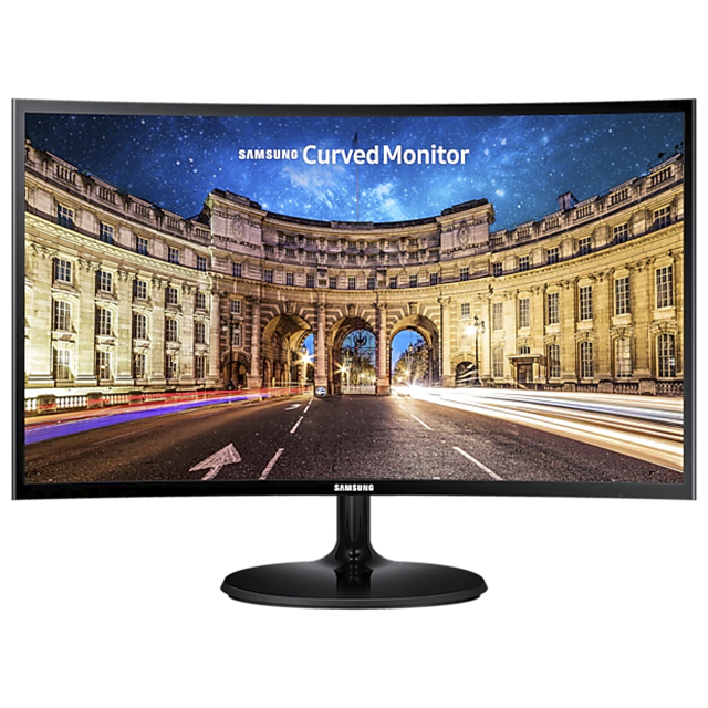 Monitor Curvo Samsung 24" FHD / 4ms / LC24F390FHLXZX / HDMI / VGA - 60Hz