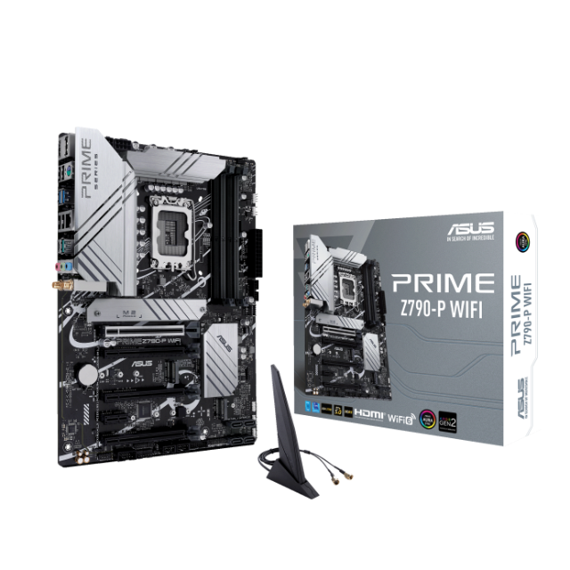 Tarjeta Madre ASUS ATX PRIME Z790-P WIFI / Socket 1700 / Intel Z790 / HDMI / 128GB DDR5 / PRIME Z790-P WIFI