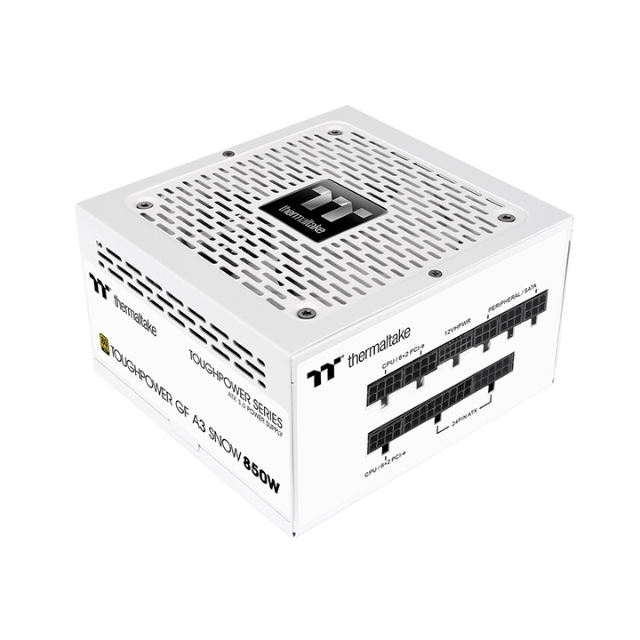 Fuente de poder Thermaltake Toughpower GF3 A3 SNOW / 850W 80+ Gold / Full Modular