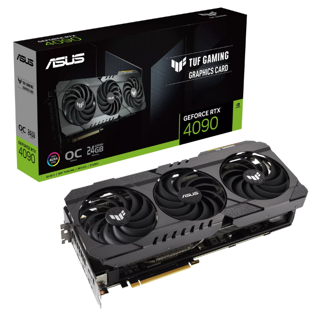 Tarjeta de Video Asus NVIDIA GeForce RTX 4090 TUF Gaming OC / 24GB 384-bit GDDR6X / PCI Express 4.0 / TUF-RTX4090-O24G-OC-GAMING