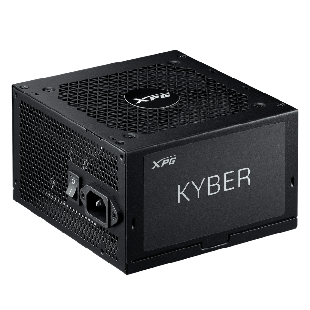 Fuente de Poder XPG KYBER 650W 80+ Gold / 20+4 pin ATX / 120mm / KYBER650G-BKCUS