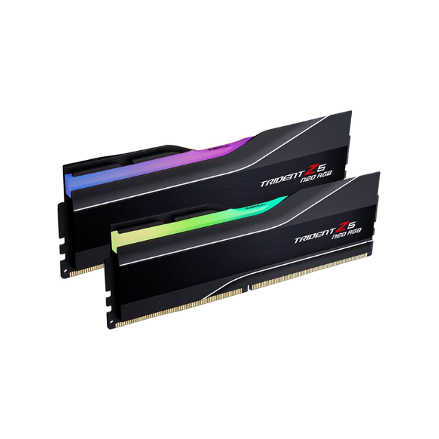 Memoria RAM G.Skill Trident Z5 Neo RGB DDR5 / 6000MHz / 32GB (2x16GB) / Non-ECC / CL30 / EXPO / F5-6000J3038F16GX2-TZ5NR