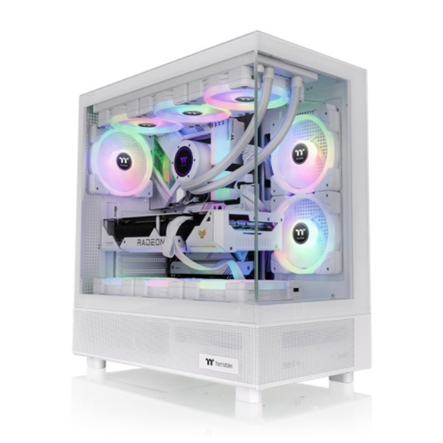 Gabinete THERMALTAKE CA-1Y7-00M6WN-01/ View 270 TG ARGB Plus Snow Mid Tower / Blanco