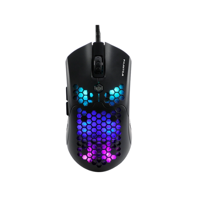 Mouse Gamer Naceb NA-0954 / Led RGB - 10000DPI / Negro / 6 Botones / USB 