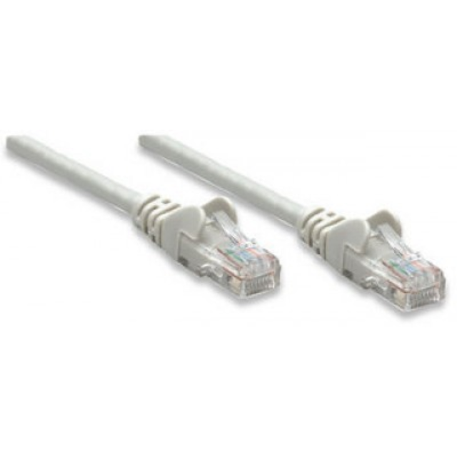 Cable patch 4.2m / Conector RJ45 / Categoria 5 / color gris