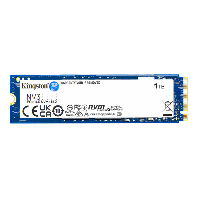 Unidad de Estado Sólido SSD Kingston SNV3S NVMe / 1TB / PCI Express 4.0 / M.2 / SNV3S/1000G