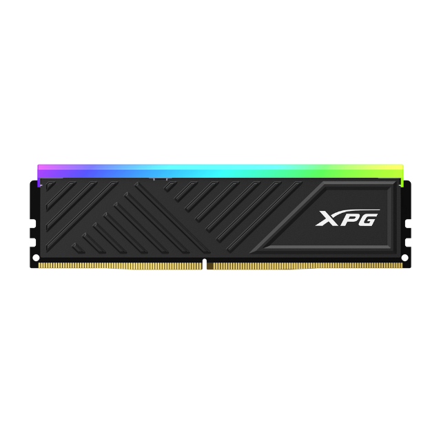 Memoria RAM XPG Spectrix D35G RGB DDR4 / 3200MHz / 16GB / Non-ECC / CL16 / XMP / Black / AX4U320016G16A-SBKD35G