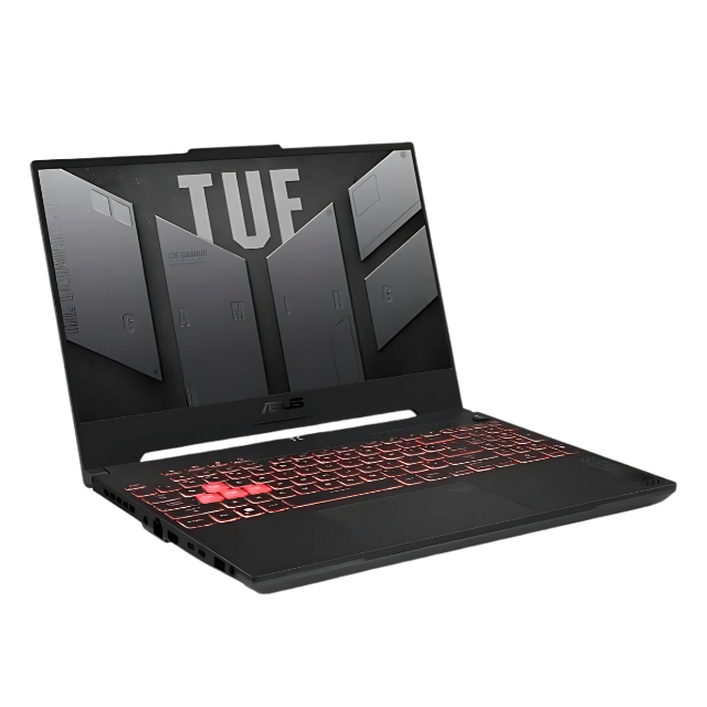 Laptop Gamer Asus TUF A15 FA507 / AMD RYZEN 7 7735HS / RTX 4060 / 16GB RAM DDR5 / 1TB SSD / Pantalla 15.6" FHD 144HZ / Mecha Grey / Teclado en Ingles / W11 Home