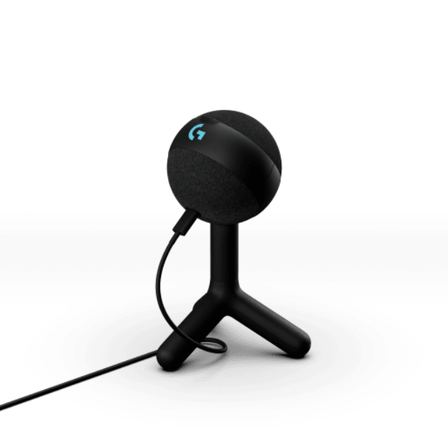 YETI ORB Micrófono USB para juegos con condensador y LIGHTSYNC RGB / LOGITECH