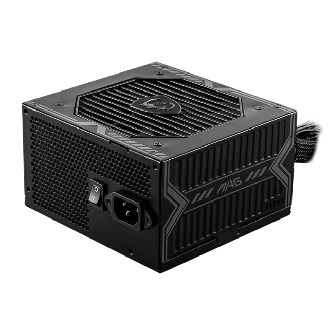 Fuente de Poder MSI MAG A750BN PCIE5 80+ Bronze, 20+4 pin / ATX / 120mm / 750W / A750BN PCIE5