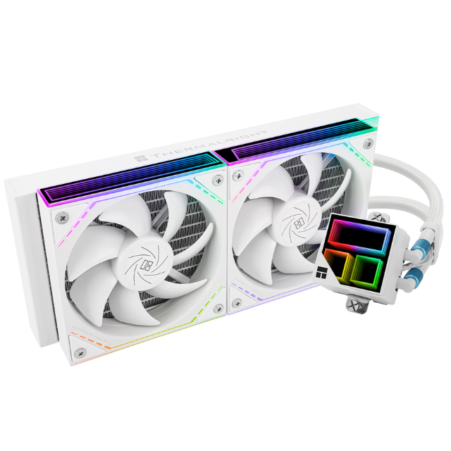 Enfriamiento liquido Thermalright Frozen Infinity 240 /Blanco/ 240mm/ AMD/ Intel