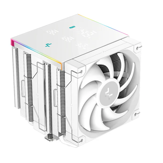 Disipador DeepCool AK620 DIGITAL PRO / 120mm / 500~1750RPM / Blanco / R-AK620-WHAPMN-G