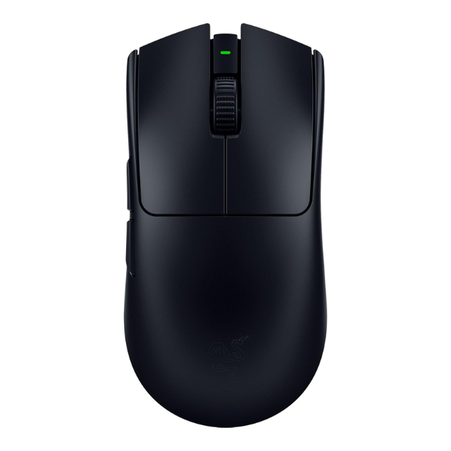 Razer Viper V3 Pro Mouse Inalámbrico para Esports: Simétrico - Peso 54g - Sondeo De 8K - Sensor Óptico De 35K dpi - Interruptores Ópticos Gen3-8 Botones Programables - Batería De 95 Horas - Negro