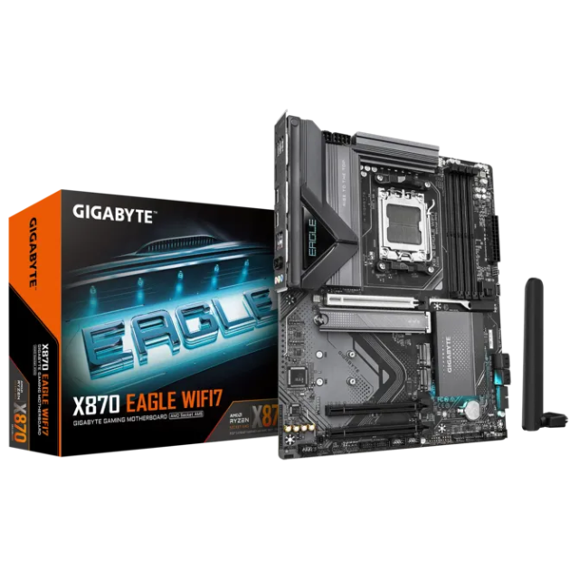 Tarjeta Madre Gigabyte X870 EAGLE WIFI7 / ATX / AM5 /X870 EAGLE WIFI7