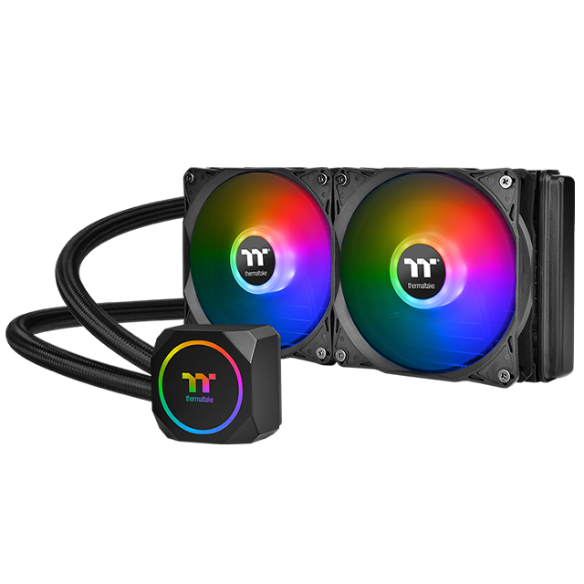 Sistema de Enfriamiento Liquido AIO Thermaltake TH240 V2 ARGB SYNC / ARGB / 240mm / INTEL y AMD / CL-W286-PL12SW-A