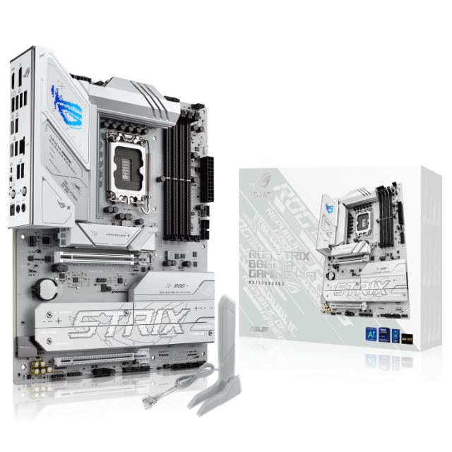 Tarjeta Madre ASUS ROG STRIX B860-A GAMING WIFI / LGA1851 / Intel B860 / HDMI / Up to 256GB DDR5 / Supports Intel Turbo Boost Technology 2.0 and Intel Turbo Boost Max Technology 3.0