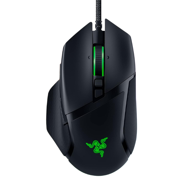 Razer Basilisk V3 35K Ratón ergonómico con Cable para Juegos: Rueda de inclinación HyperScroll - Sensor óptico de 35K dpi Gen 2-13 Controles Personalizables - RGB - interruptores ópticos Gen 3