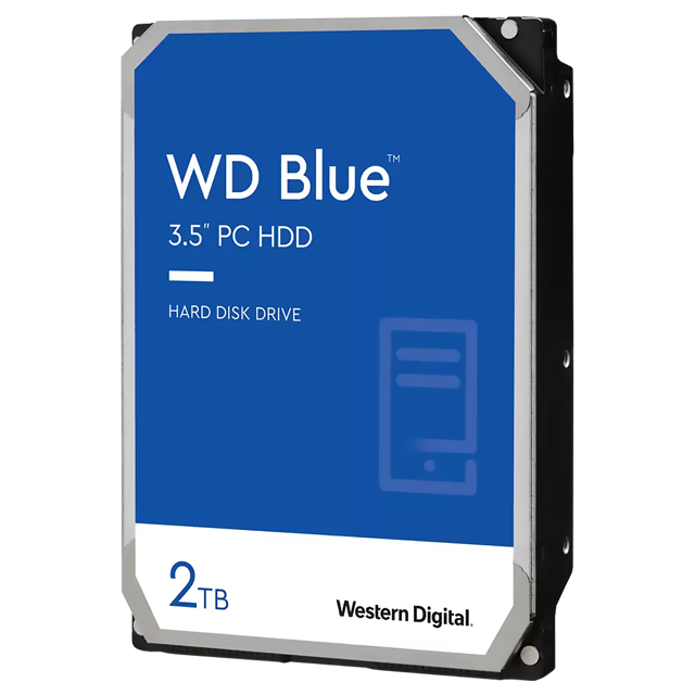 Resolver salario ejemplo Disco Duro Interno WD Blue 2TB 3.5" SATA / 5400RPM WD20EZAZ | Baja PC