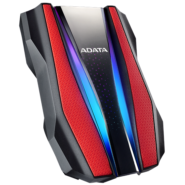 Disco Duro Externo 1TB Adata HD770G Resistente a Agua y Caidas / Encriptación de Datos / Portatil USB 3.2 Rojo - AHD770G-1TU32G1-CRD