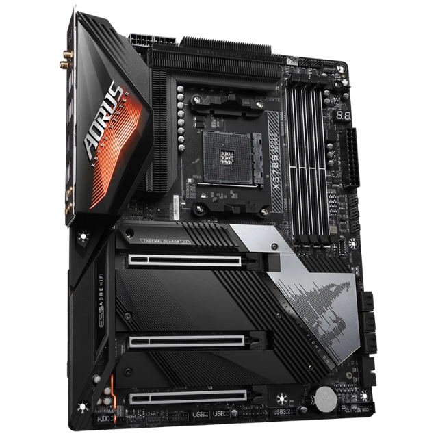 Tarjeta Madre GIGABYTE X570S AORUS MASTER REV 1.0 / AMD X570 / SOCKET AM4 / AMD RYZEN 5000 READY