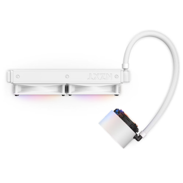 Sistema de Enfriamiento Liquido NZXT Kraken Elite 240 RGB / 240mm / RGB / Blanco / RL-KR24E-W1 /