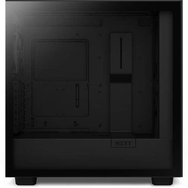 Gabinete NZXT H7 FLOW RGB Negro / Cristal Templado / ATX Sin Fuente / USB Tipo C / 3 Ventiladores RGB 140mm + 1 140mm / CM-H71FB-R1