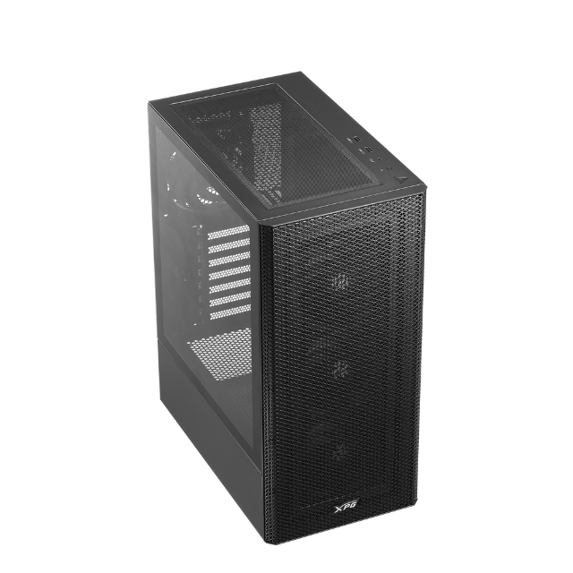 Gabinete Gamer XPG VALOR MESH / ATX / 4 Fan / Cristal Templado / Negro / VALORMESHMT-BKCWW