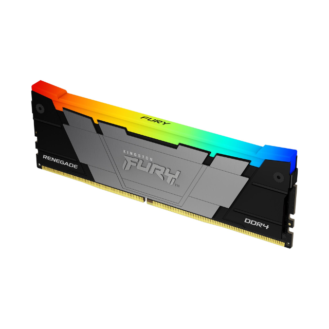 Memoria RAM Kingston FURY Renegade RGB DDR4 / 3200MT/S / 16GB / RGB / Non-ECC / CL16 / XMP / KF432C16RB12A/16