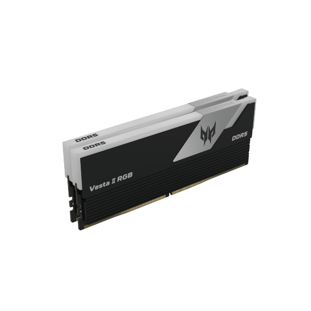 Memoria RAM Acer Vesta II RGB DDR5 / 6000MHz / 64GB (2x32GB) / ECC / CL30 / XMP / BL.9BWWR.334