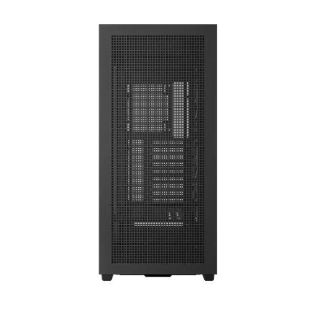 Gabinete DeepCool MORPHEUS Black / E-ATX / Cristal Templado / 1 Ventilador 1×420mm ARGB Instalado / Soporte de placa base E-ATX / USB tipo C / Negro / R-MORPHEUS-BKAPA1-A-1