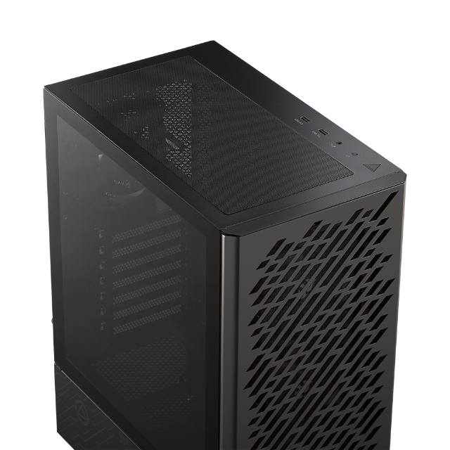 Gabinete Adata XPG Valor AIr / Negro / Mini-ITX / Micro-ATX / ATX / Vidrio Templado / VALORAIRMT-BKCWW