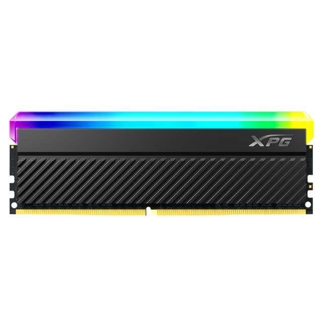 Memoria RAM DDR4 8GB 3200MHz Adata XPG SPECTRIX D45G 1x8GB / RGB / Negra / AX4U32008G16A-CBKD45G