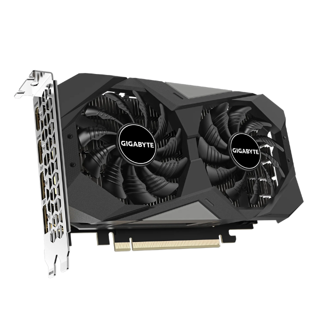 Tarjeta de Video Gigabyte NVIDIA GeForce RTX 3050 WINDFORCE OC 6G / 6GB 96-bit GDDR6 / PCI Express 4.0 / GV-N3050WF2OC-6GD