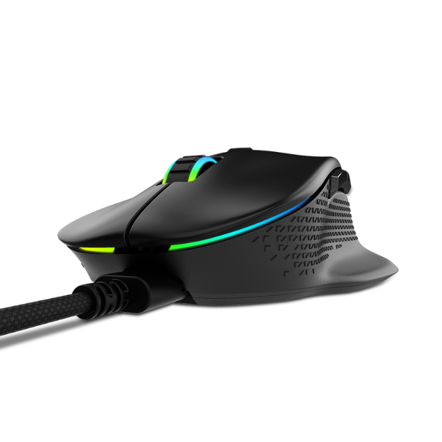 Mouse Gamer XPG Óptico Alpha RGB  /Alámbrico/ Bluetooth/USB-C / 16000DPI / Negro / ALPHAWL-BKCWW / YYGH3