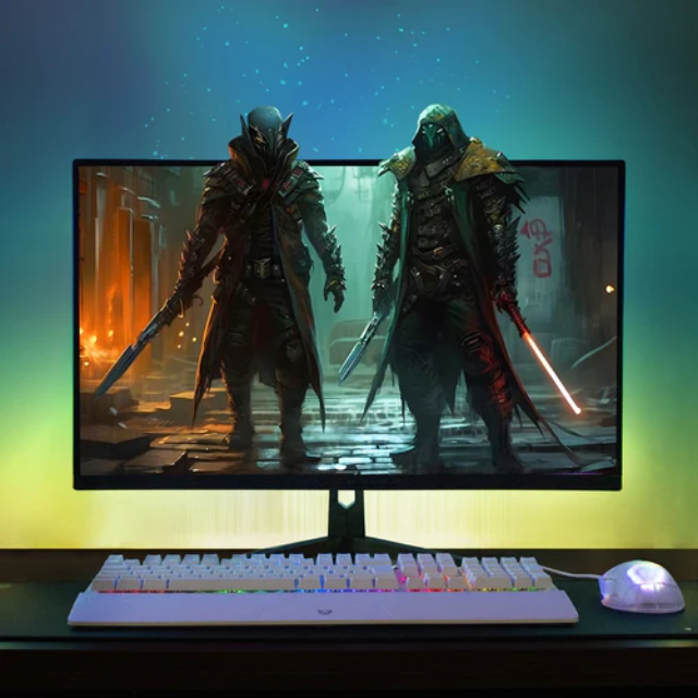 Monitor Gamer Ultra Odyssey Pro MGP27P / 27 Pulgadas / Fast IPS panel / Plano / 200HZ / 1MS / Freesync / HDMI / DP