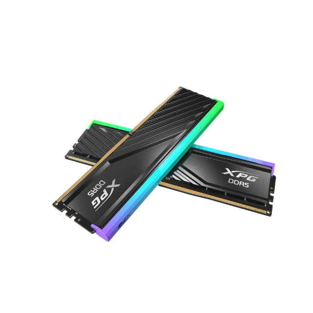 Memoria RAM XPG Lancer Blade RGB DDR5 / 6000MHz / 2x24GB / ECC / CL30 / XMP / Negro / AX5U6000C3024G-DTLABRBK/