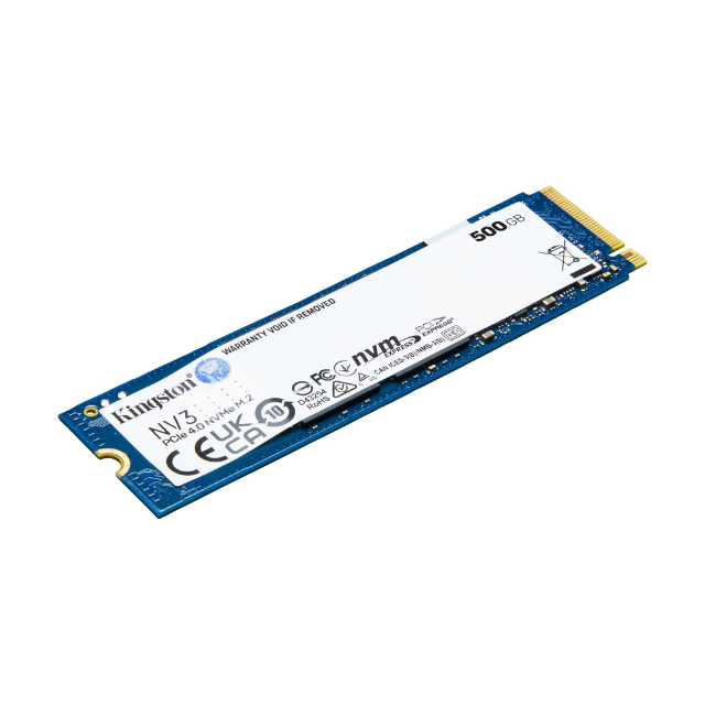 Unidad de Estado Sólido SSD Kingston SNV3S NVMe / 500GB / PCI Express 4.0 / 5,000MB/3,000MB / M.2 / SNV3S/500G