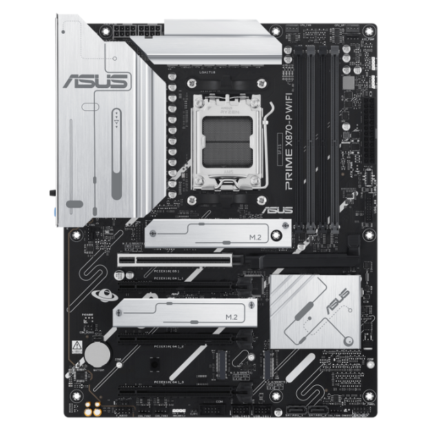 Tarjeta Madre Asus Prime X870-P WiFI / ATX / AM5 / DDR5 / PCIe 5.0 / M.2 Gen5 / SATA 6Gb/s / USB 40Gbps / HDMI/DP / Wi-Fi 6 /