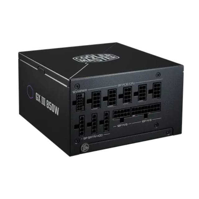 Fuente de Poder Cooler Master GX III / 850W 80+ Gold / Modular / ATX 24 Pin Connectors / MPX-8503-AFAG-BUS