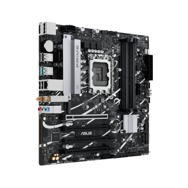 Tarjeta Madre ASUS PRIME B760M-A AX6 II, Micro-ATX, LGA 1700, Intel B760, 192GB DDR5, HDMI/DP para Intel