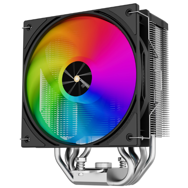 Disipador de torre THERMALRIGHT Assassin X 120 R Digital, ARGB/ AMD / INTEL / NEGRO