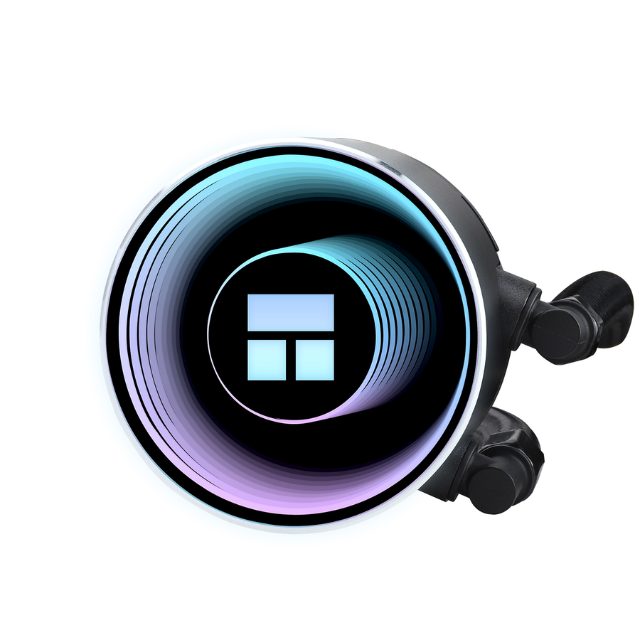 Thermalright FROZEN NOTTE 360 Black ARGB V2 enfriador de CPU de refrigeración por agua,3 ventiladores PWM, adecuado para AM4/AM5, Intel lga1700/1851/1150/1151/1155/1200/2011