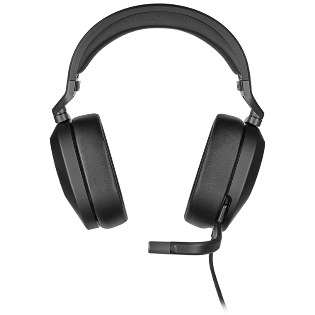 Corsair Audífonos Gamer HS65 SURROUND 7.1, Alámbrico, 1.8 Metros, 3.5mm/USB, Negro