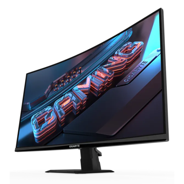 Monitor Gamer Curvo Gigabyte GS27QCA LED 27", 2560x1440, FreeSync, 180Hz, HDMI/DisplayPort, Negro