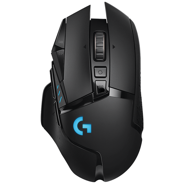 Mouse Gamer Alambrico Logitech G502 Hero RGB USB 16000DPI / 11 Botones Programables / LED Azul control de peso / 910-005550