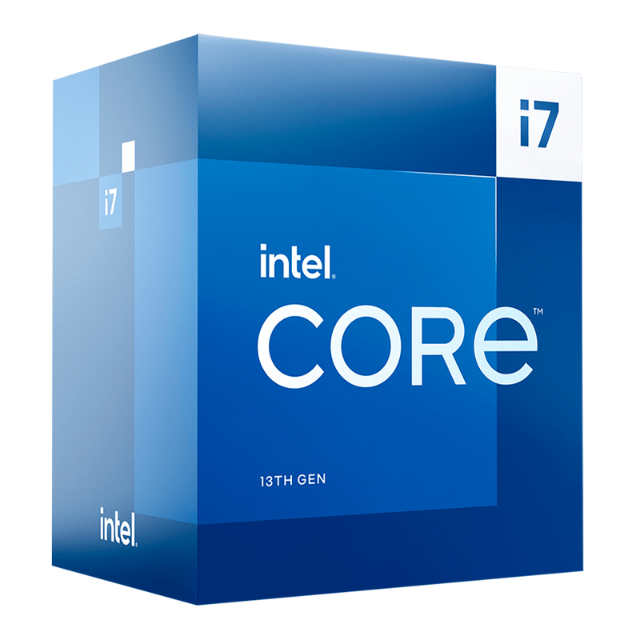 Procesador Intel Core i7-13700F 2.1GHz (5.2 Turbo) / Requiere Tarjeta de Video / 16 Core / Socket LGA 1700 / Desktop Processor / Raptor Lake / BX8071513700