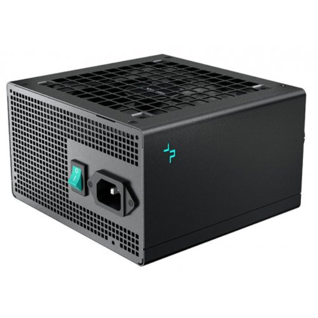 Gabinete Gamer DeepCool CC560 + Fuente de Poder PK600D de 600W (R-CC560-SIBKGAA4-A-1), Color Negro, Formato Media Torre