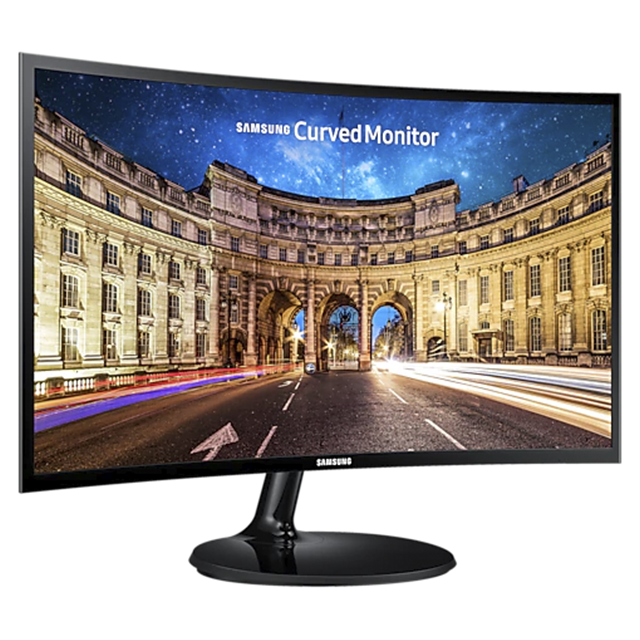 Monitor Curvo Samsung 24" FHD / 4ms / LC24F390FHLXZX / HDMI / VGA - 60Hz