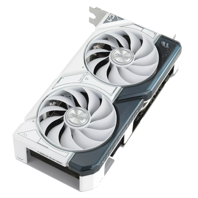 Tarjeta de Video ASUS Dual GeForce RTX™ 4060 White OC Edition 8GB GDDR6 / PCI Express 4.0 / 128-bit / 3072 Cuda Core