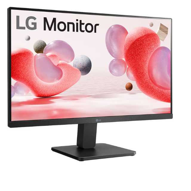 Monitor LG 24MR400/ FullHD / 24” / IPS / 1000:1 / 1920x1080 / HDMIx1 /AMD FreeSync / 100 Hz / 5MS / Pantalla Ergonómica / Negro / 24MR400-B
